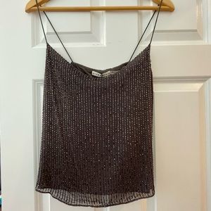 Alice + Olivia sparkly top WITH TAGS